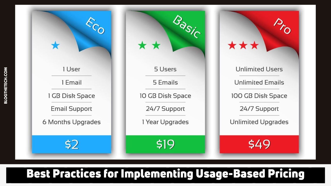 Implementing Usage Based Pricing